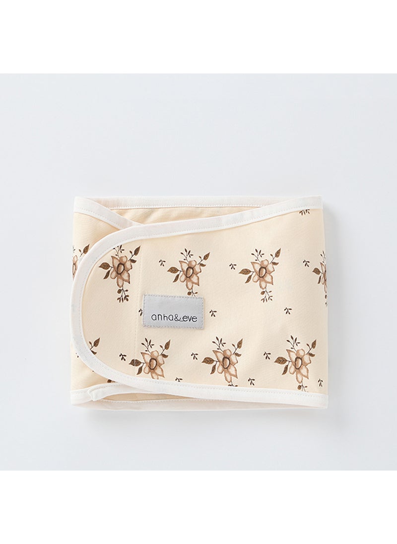 Generic Adjustable Cotton Swaddle Wrap for Newborns Rose (belt) 