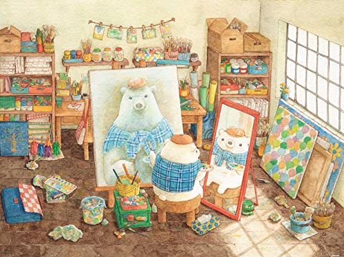 Pintoo Jigsaw Puzzles 1200 Piece for Adults SelfPortrayal Beautiful Plastic Puzzle for Home Decor Zero Dust Easy Storage H2798 - Image 1