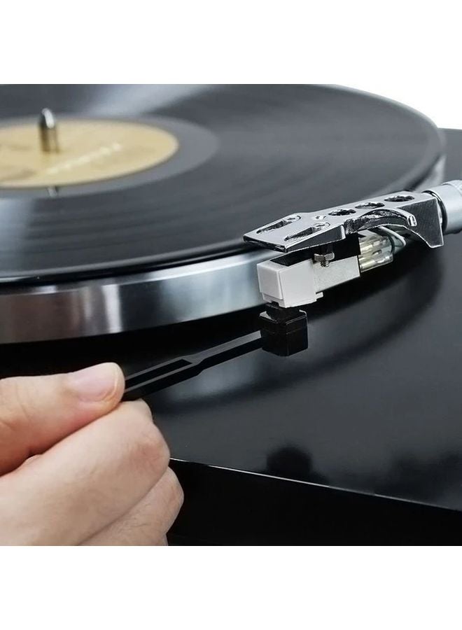 Black Anti Static Vinyl Record Stylus Brush Professional Turntable Needle Cleaner - Image 4