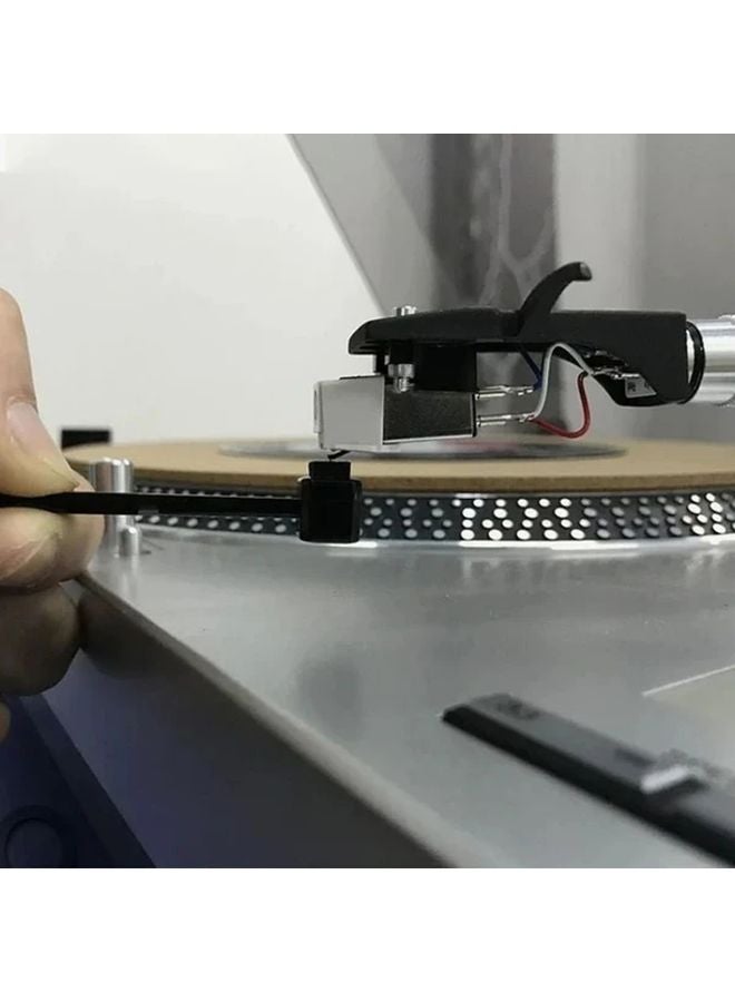 Black Anti Static Vinyl Record Stylus Brush Professional Turntable Needle Cleaner - Image 2