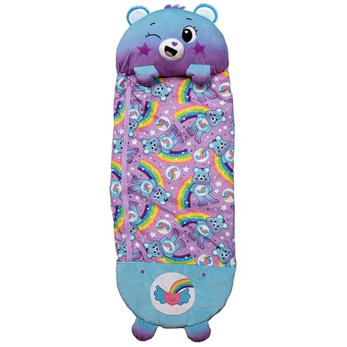 Happy Nappers Care Bears Sleep Sack Medium Dream Bright Bear 54 x 20 2in1 Plush Character Opens Into Sleeping Bag Soft Play Animal Kids 3 - Image 1
