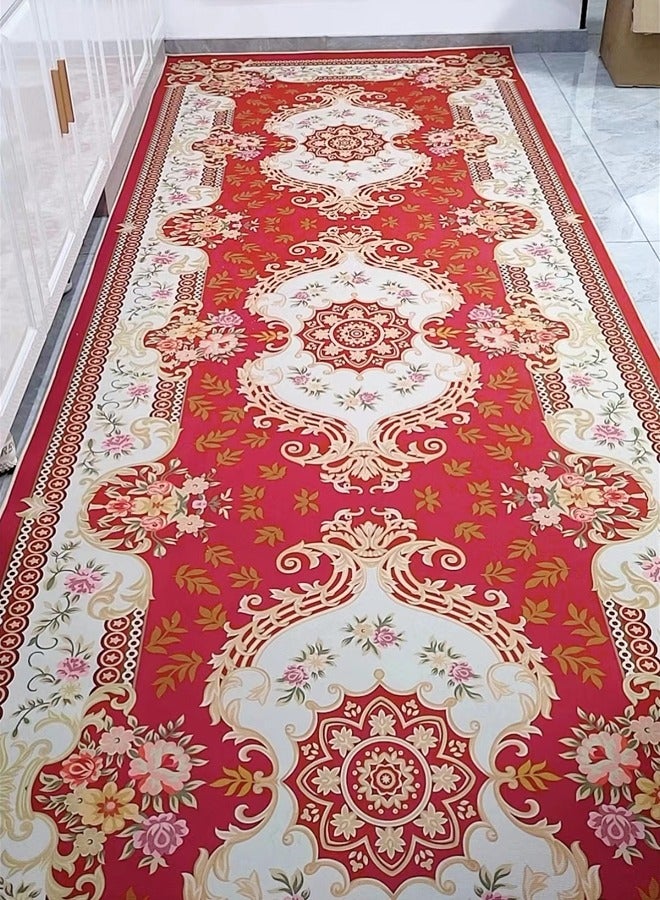 C&C Home 1 Piece Rectangular Interior Decoration Luxurious Modern New Style Washable Fluffy Soft Home Decor Mat Floor Entryway Carpet Rug 300x80 cm - Image 2