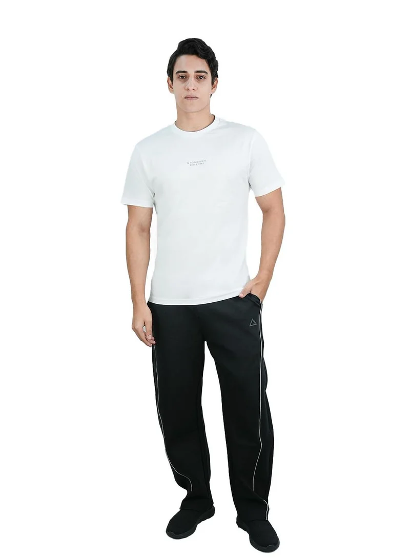 GIORDANO Men's Cotton Signature Print Tee