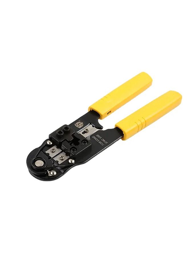 Cable Crimping Tool with Built-in Wire Cutter – CAT3 – CAT5 – CAT6 – RJ45 – RJ12 – RJ11 – RJ22 / HS-210N  - Image 2