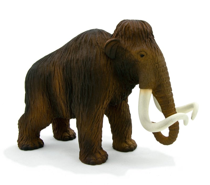 Animal Planet MOJO Woolly Mammoth Adult 1:20 Scale Realistic Prehistoric Extinct Animal Collection Hand Painted Toy Figurine - Image 1