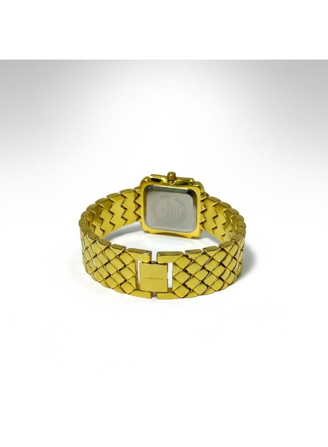 ROYAL FORCE AURELIA LUXE RF2921 Women’s Luxury Watch Gold Stainless Steel Strap Quartz Elegant Dress Wristwatch - Image 4