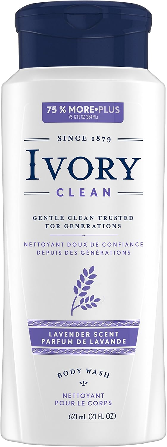 Ivory Bodywash Lavender 2 Size 21oz Ivory Lavender Body Wash 21oz