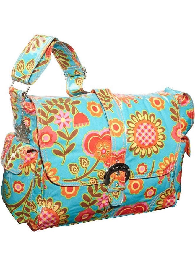 Kalencom حقيبة كالنكم المغلفة بإبزيم، تركواز توسكانا - Image 1