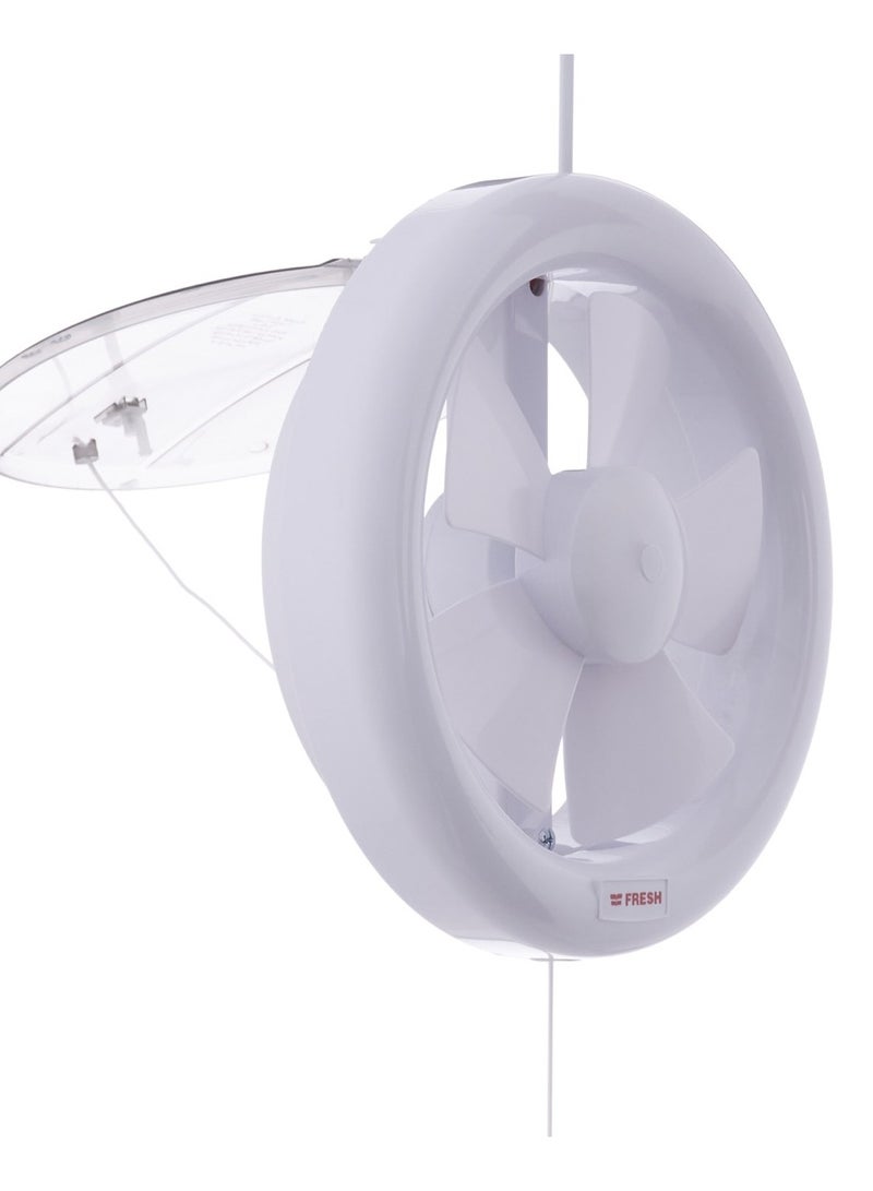 Fresh Ventilator Glass Fan, 20 cm, White - Image 2