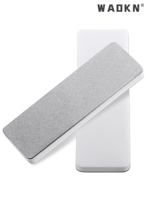 Mini Pocket Rectangular Sharpener Knife Stone Mini Double-sided Diamond Ceramic Sharpener Sharpening Knife Stone Tools for Scissors Knives Outdoor Kitchen Sharpen Tools