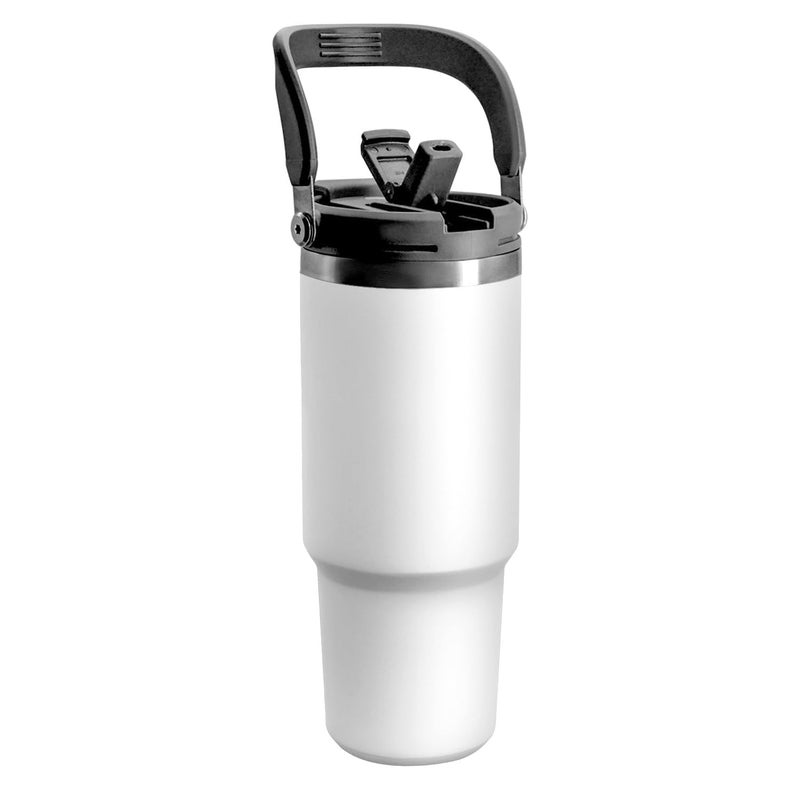 Prisma Collections Prisma Collections Stainless Steel Vacuum Insulated Tumbler 600 ml LeakResistant Bottle with Reusable Straw and Airtight Lid for Gym Travel Indoor Outdoor Use - Image 1