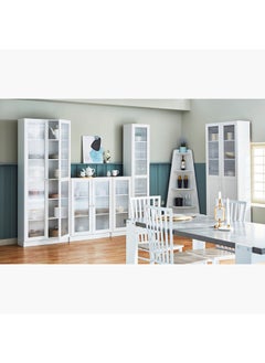 Home Box Frankfurt 3-Tier Multipurpose Storage Unit With 2 Acrylic Doors 80 x 106 x 29.5 cm  - Image 2