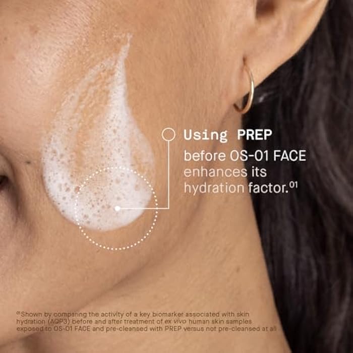 OneSkin PREP Facial Cleanser to Exfoliate and Support Skin Balance, Dermatologist Tested & Safe for Sensitive Skin - Image 3