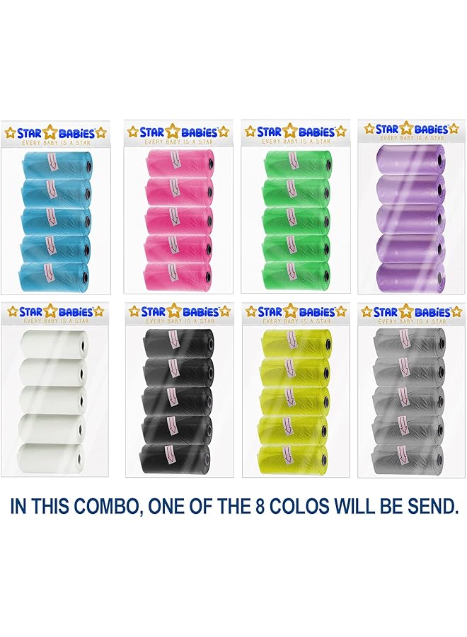 ستار بيبيز أكياس معطرة زرقاء/بيضاء 10 قطع (150 كيس) 22 - Image 4