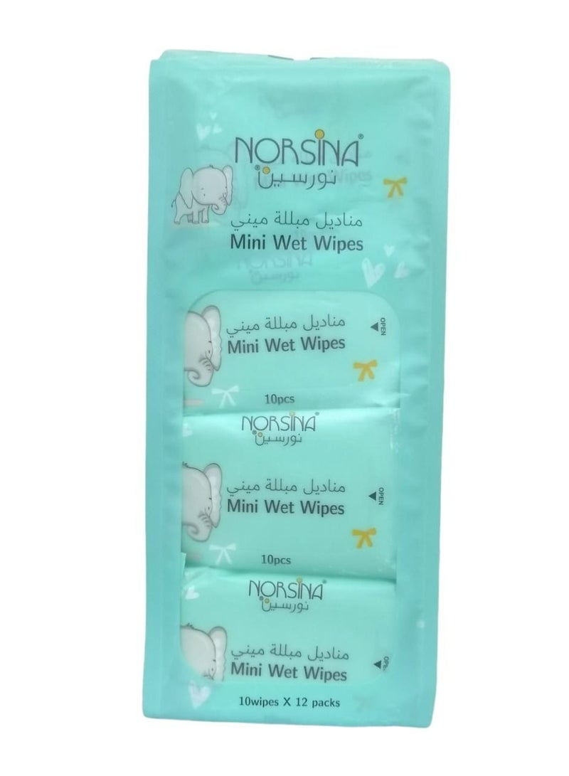 Norsina Mini Wet Wipes