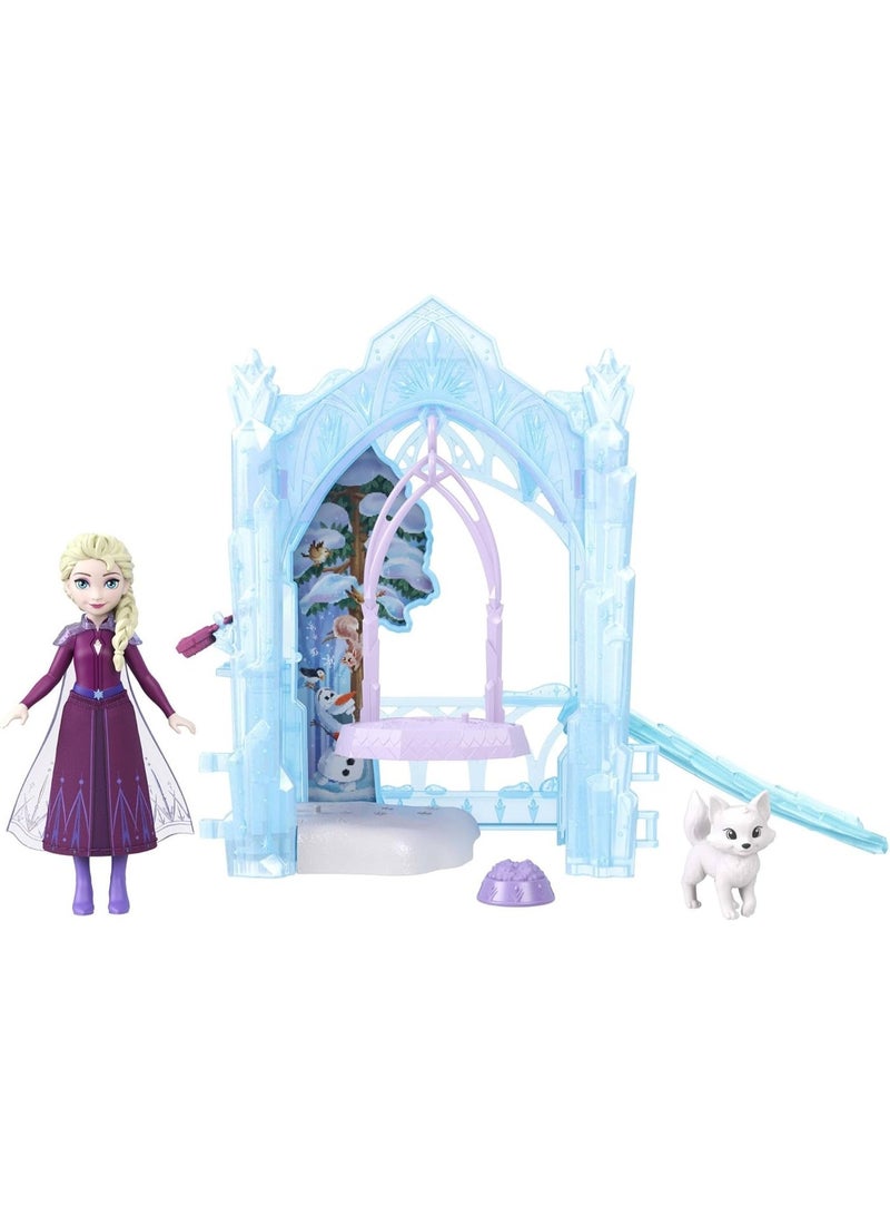 Disney Frozen Small Theme Playset Elsa JFG29 - Image 1