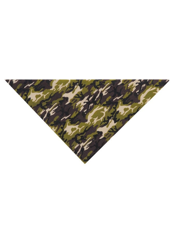 Aria Camouflage Dog Bandana, Green Camo - Image 2