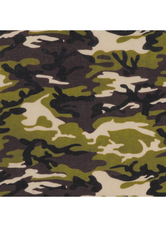 Aria Camouflage Dog Bandana, Green Camo - Image 3
