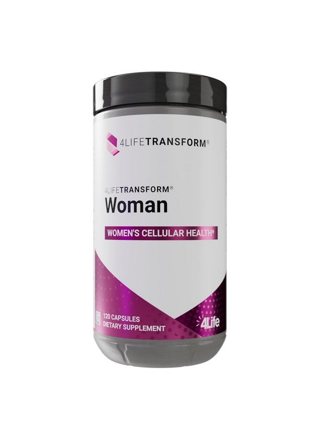4life 4Life Transform Woman - Women's Supplement with Velvet Bean & Evening Primrose Extracts - Healthy Skin & Well-Being - 120 Vegetable-Derived Capsules - Image 1