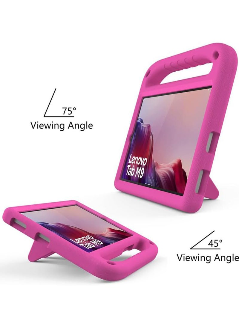 Kids Case For Lenovo Tab M9 2023 9 Inch (TB-310FU), EVA Foam Lightweight Shockproof Duarable, Tablet Cover with Handle Stand Case For Children Firendly - Image 2
