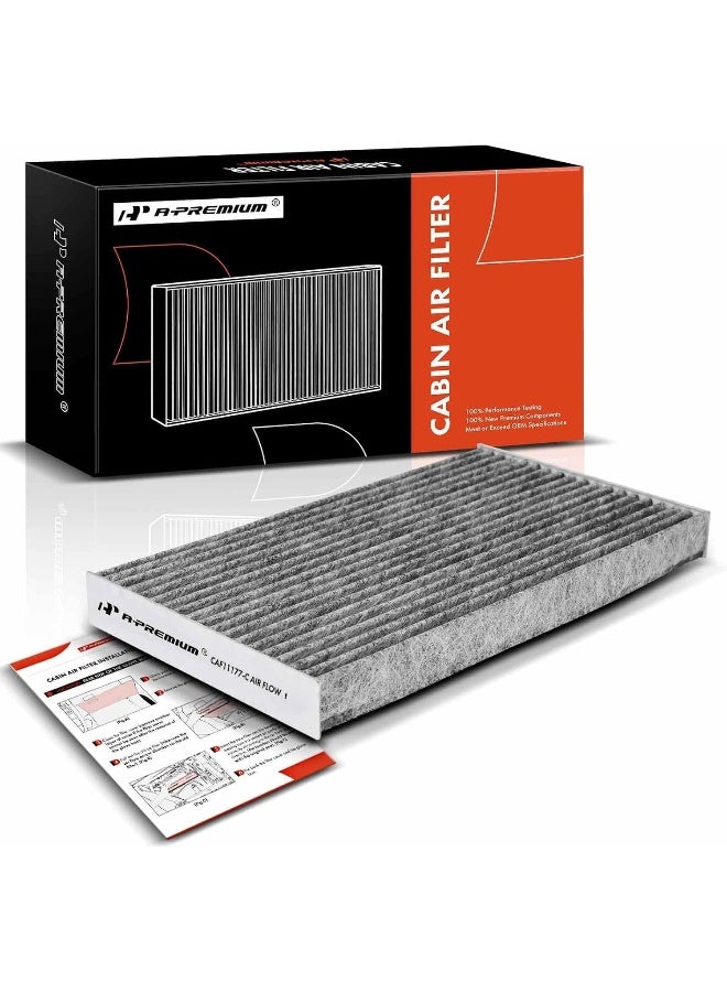 A-Premium Cabin Air Filter With Activated Carbon Compatible With Nissan Models  - Image 1