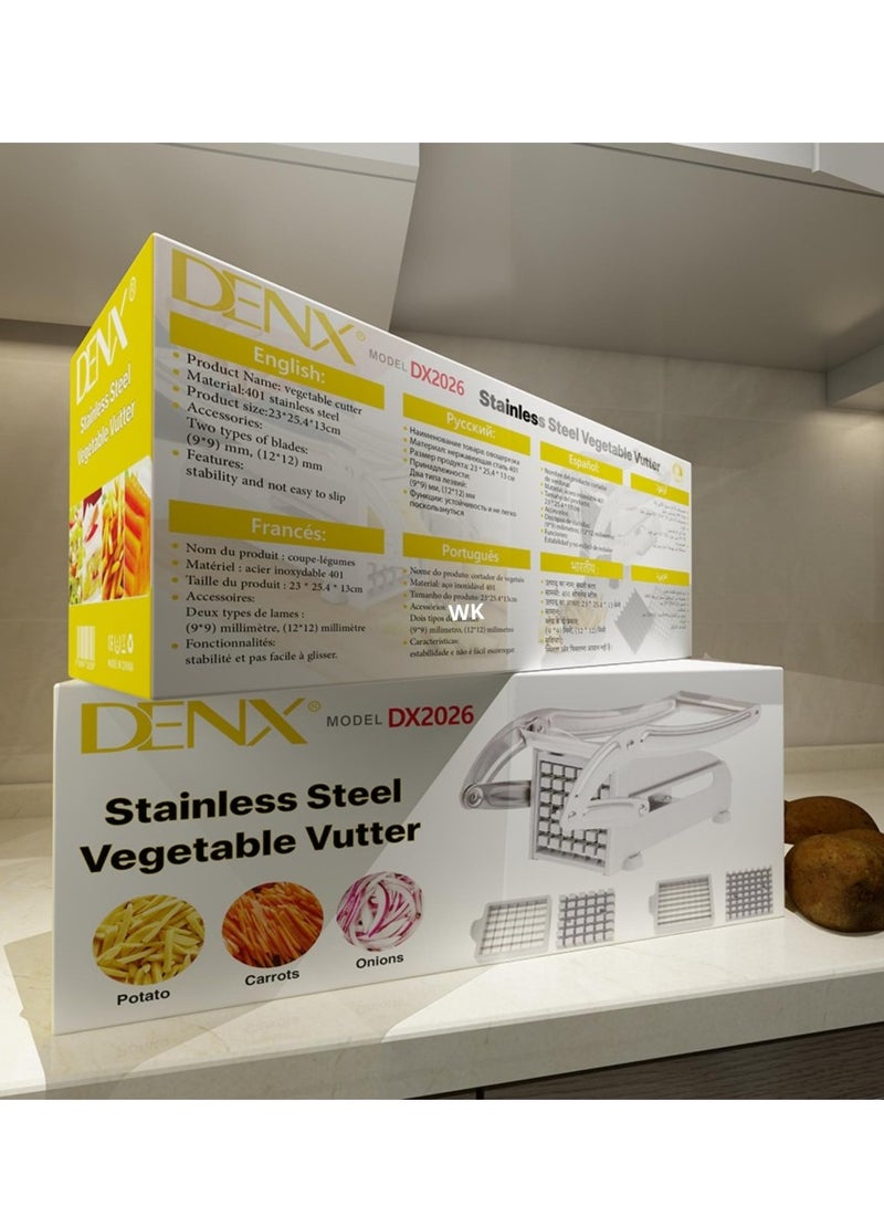 Denx تقطيع البطاطس بسهولة مع قاطع البطاطس DENX DX2026 من علامة Dinks الموثوقة - Image 3