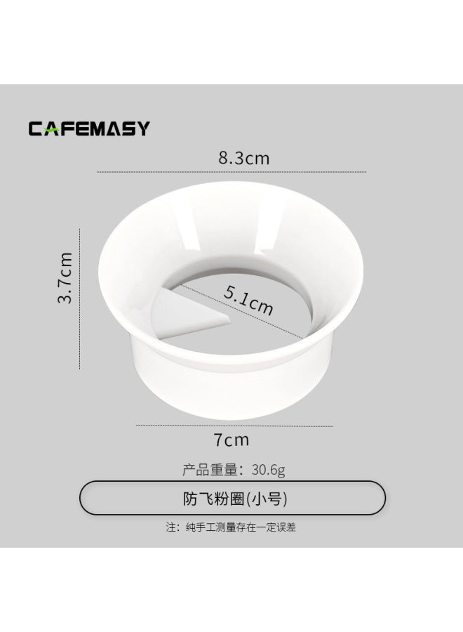 Moka Pot Connecting Aluminum Connecting Powder Ring Connecting Powder Cup Coffee Handle 58mm Connecting Powder Cover With Magnetic Powder Device Cloth Powder Device 51mm