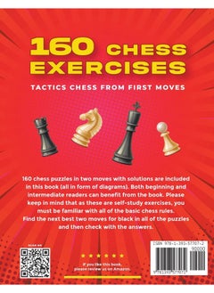 160 Chess Exercises for Beginners and Intermediate Players in Two Moves, Part 1  - Image 1