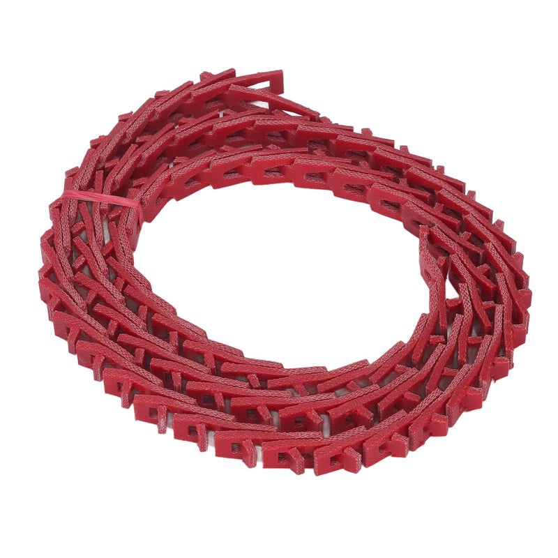 4ft 1.2 Meters Power Twist V Belt PU A Type Adjustable Link Belt for Lathe Table Saw Woodworking Tools - Image 2