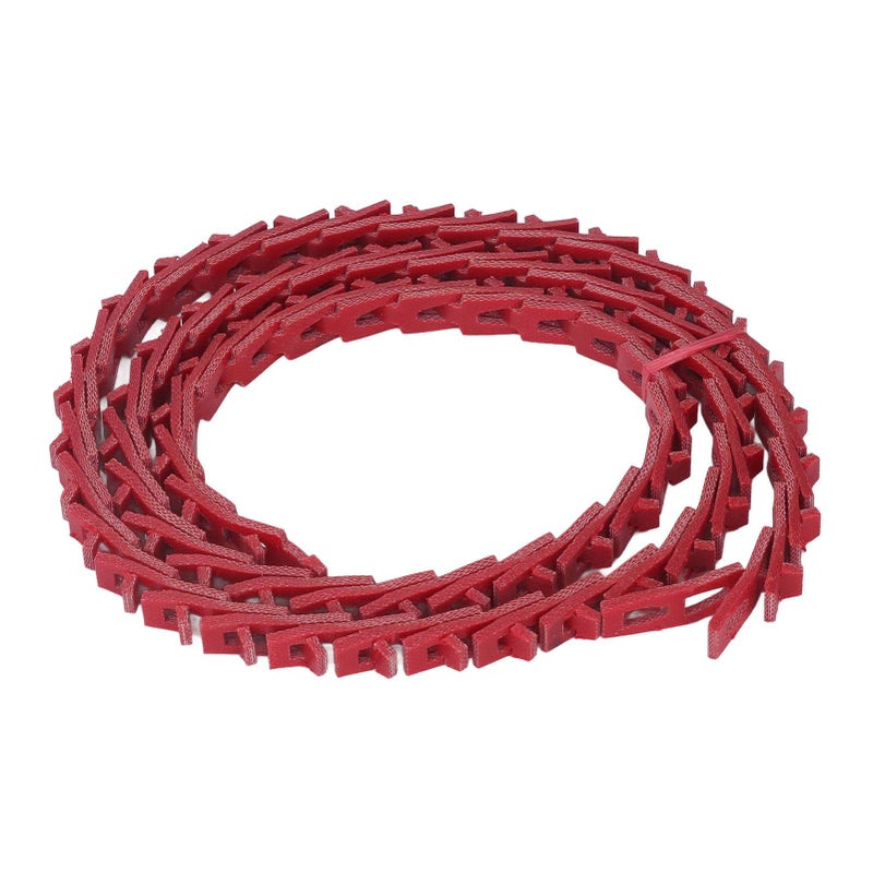 4ft 1.2 Meters Power Twist V Belt PU A Type Adjustable Link Belt for Lathe Table Saw Woodworking Tools - Image 1