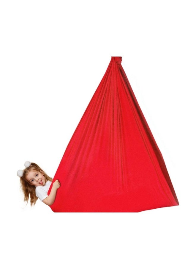 FanFox - Kids Swing, Sensory Compression Swing, for Kids with Special Needs - A Therapeutic and Calming Solution for Sensory Processing Disorder, Color Red - Image 1