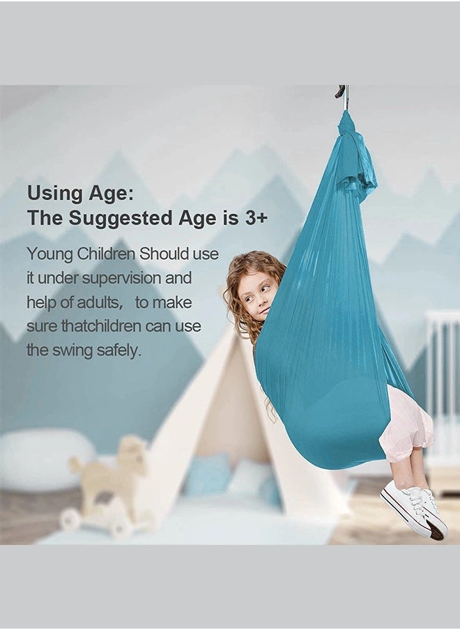 FanFox - Kids Swing, Sensory Compression Swing, for Kids with Special Needs - A Therapeutic and Calming Solution for Sensory Processing Disorder, Color Red - Image 1