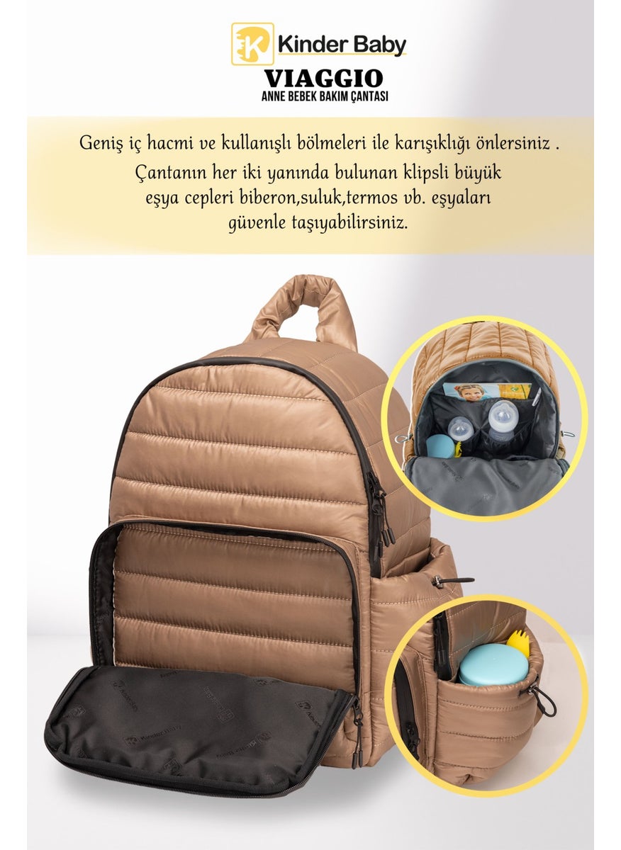 Kinder Baby - Viaggio Thermal Bottle Bag and Changing Pad Waterproof Baby Care Bag - Image 1