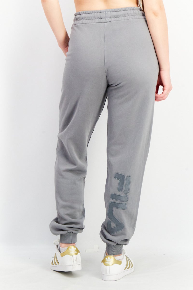 FILA سروال رياضي نسائي مناسب بسحاب، رمادي - Image 4