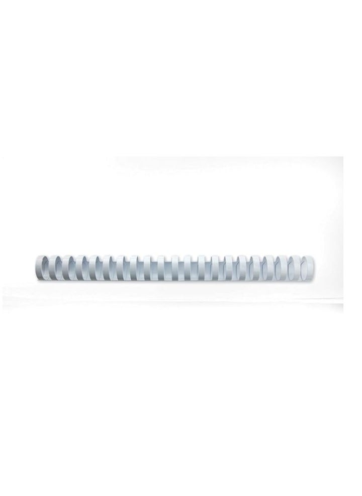 SUPER DEAL 100-Piece Plastic Binding Combs 16mm White  - Image 2