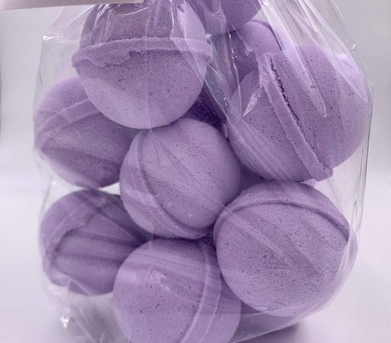 Spa Pure SpaPure FRENCH LILAC Bath Bombs 14 Bath Fizzies with Shea Butter Ultra Moisturizing 12 Oz Great for Dry Skin French Lilac FBA - Image 4