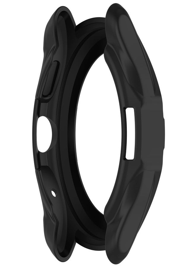 AWADUO Compatible with Ticwatch Pro 5 Protective Case Cover, Smartwatch TPU Protective Case Cover Shell Soft and Durable Watch Accessories(Black) - Image 3