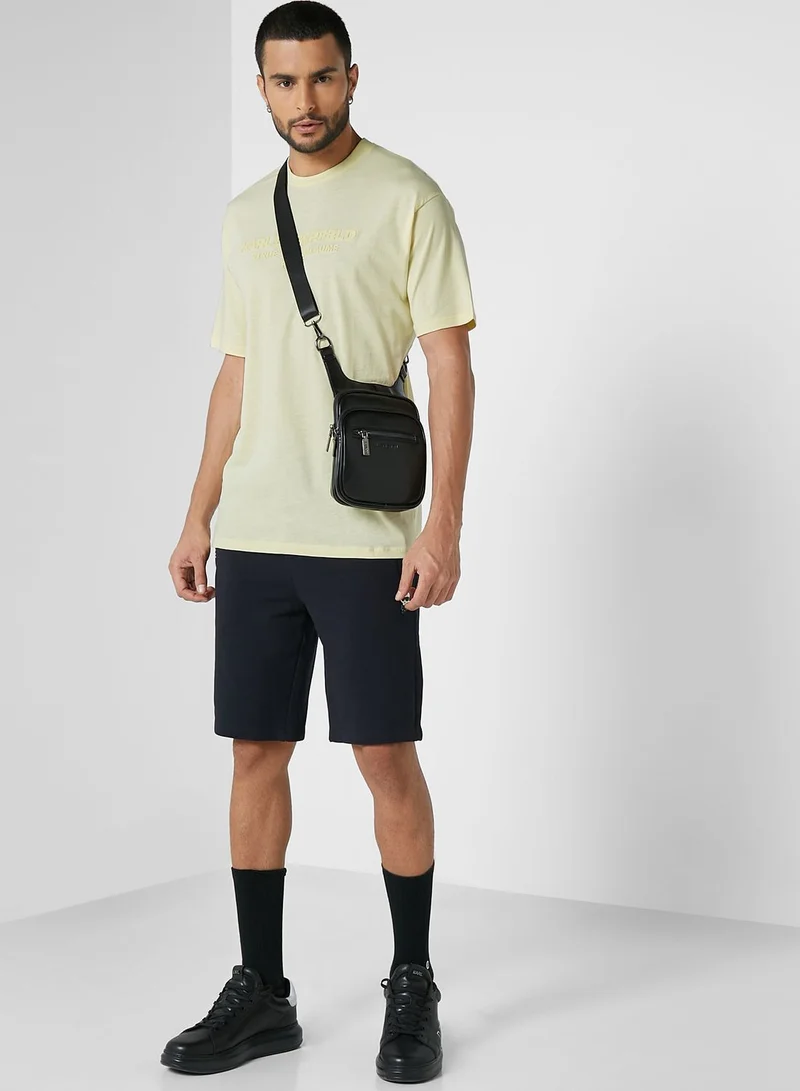 Karl Lagerfeld Logo Crew Neck T-Shirt