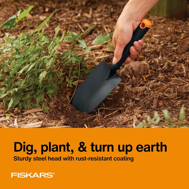 Fiskars Vegetable Garden Tool Set with Vegetable Shears Seed Sower Trowel Cultivator Weeder and LXL Garden Gloves for Indoor or Outdoor Gardening 6 Piece Kit - Image 4