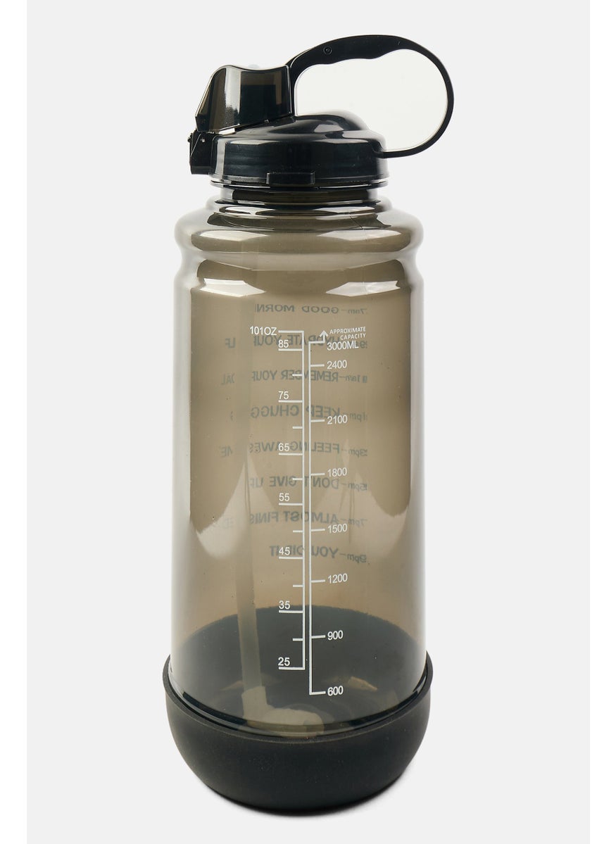 VESSEL Motivational Water Bottle With Silicon Bottom 3L, Assorted  - Image 1
