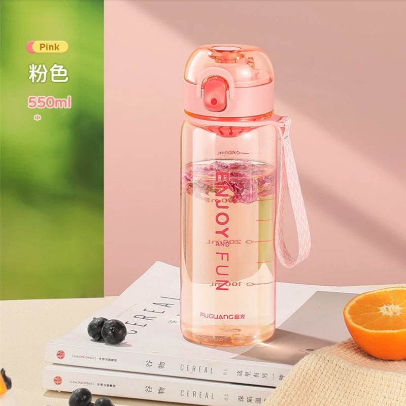 FUGUANG Outdoor Sports Water Bottle - Durable, Portable, and Stylish for Fitness & Students - Image 1