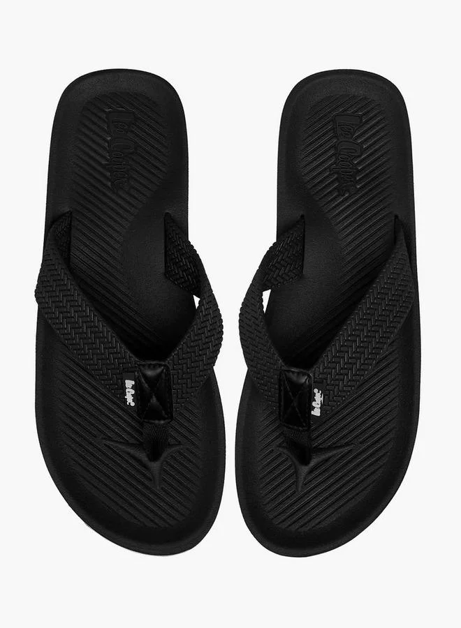 Lee Cooper Men Textured Flip-Flops