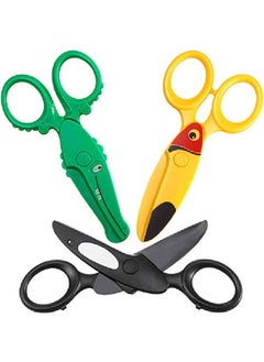 3 Pieces Toddler Safety Scissors In Animal Designs Kids Preschool Training Scissors Child Plastic Art Craft Scissors For Papercut (Dolphin Crocodile And Toucan Bird) - pzsku/Z96F39856648FE430927EZ/45/_/1652723644/bdc64e57-361d-4002-b0e7-4706f36522e1