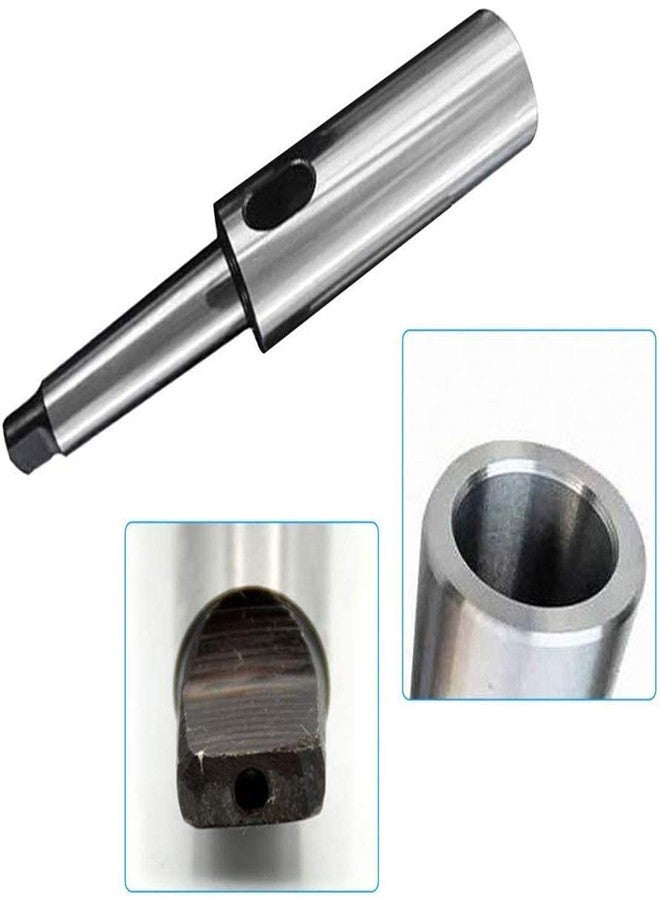 مقبس تمديد مخروط مورس MT3 خارجي - غلاف تمديد MT4 داخلي مع مخروط مورس خارجي وداخلي إصدار دقيق القطر 48 مم الطول 240 مم - Image 2