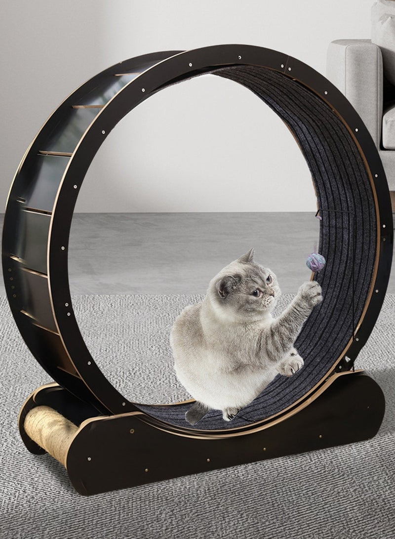 كيدل كبيرة الحجم تشغيل عجلة القط القط تشغيل آلة حوض كبير تشغيل عجلة خشبية القط القط تشغيل عجلة بناء الجسم وفقدان الوزن الجهاز - Image 3