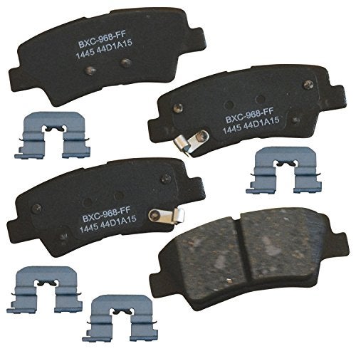 Bendix Premium SBC1445 Ceramic Rear Brake Pads for Hyundai Azera 2017-2012, Sonata 2015-2011, Kia Optima 2016-2011 - Image 1