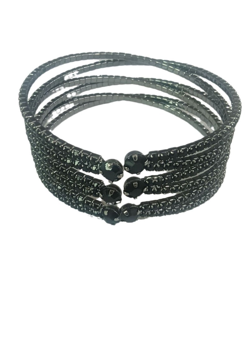Mark Fairwhale New Rhinestone Open Bracelet  - Image 1