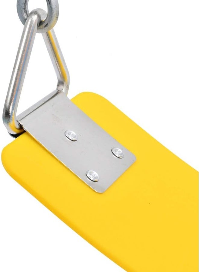 Rainbow Toys Swings Seats Garden Games Children Swing Seat, EVA Soft Board Swing Children's Swing Kindergarten Swing, 4 Bright Colors Playground Swing Set (Color : C) - Image 4