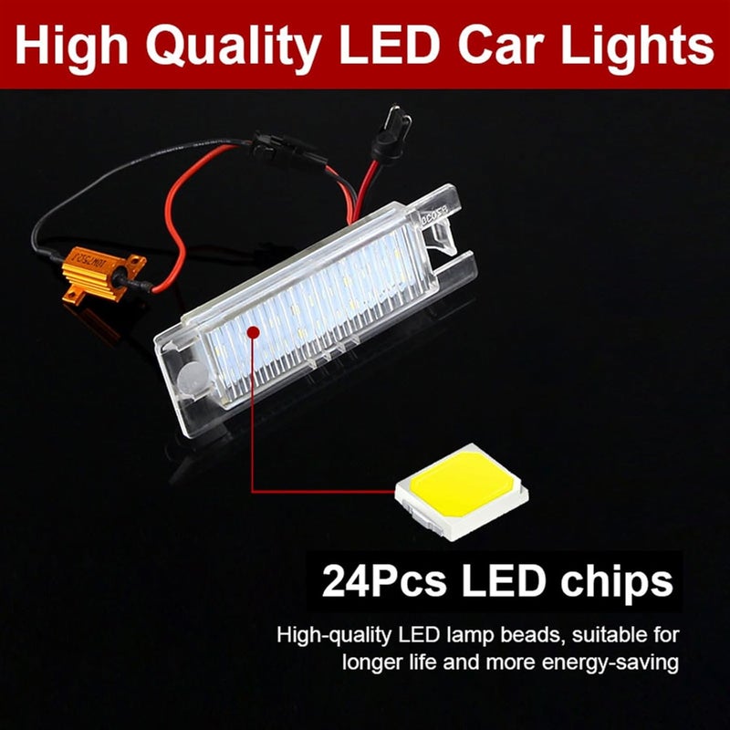 Vuzmode LED License Plate Lights for FIAT Models - Image 2