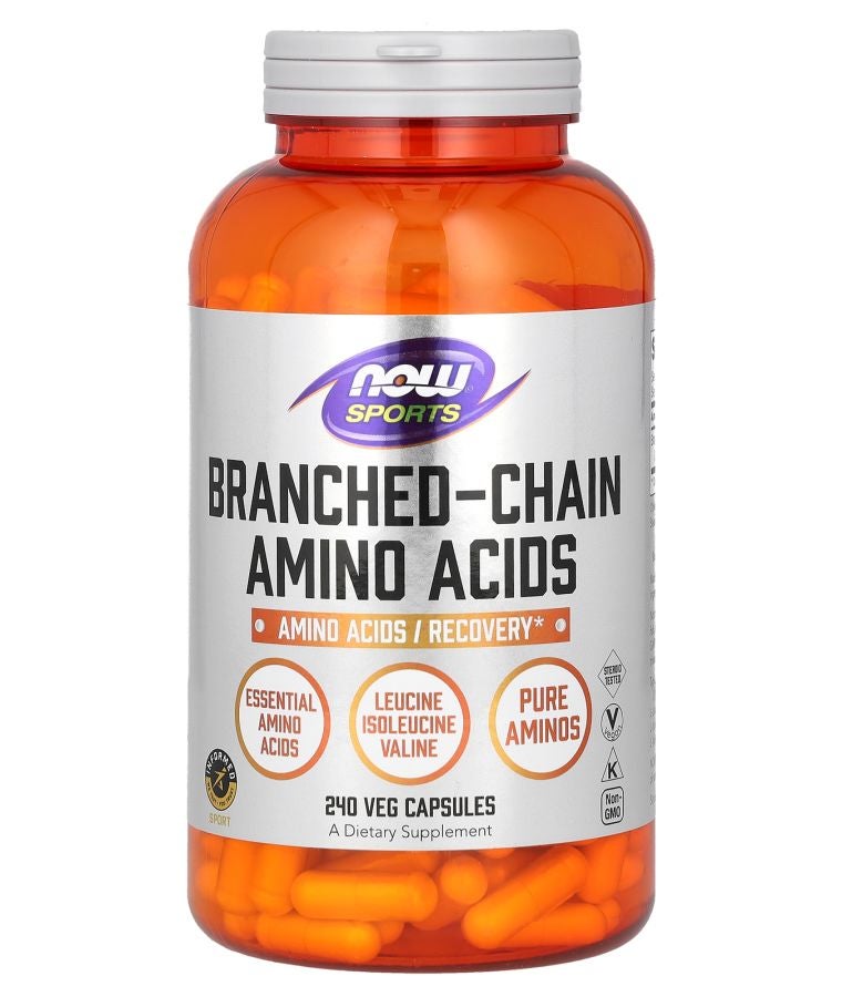 now Sports Branched-Chain Amino Acids 240 Veg Capsules